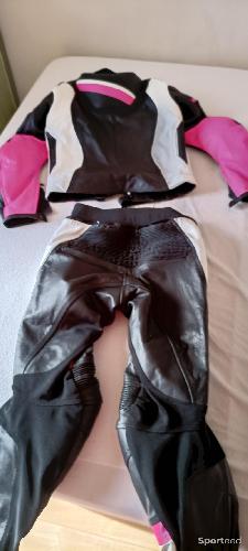 Moto route - Combinaison cuir neuve femme  - photo 5
