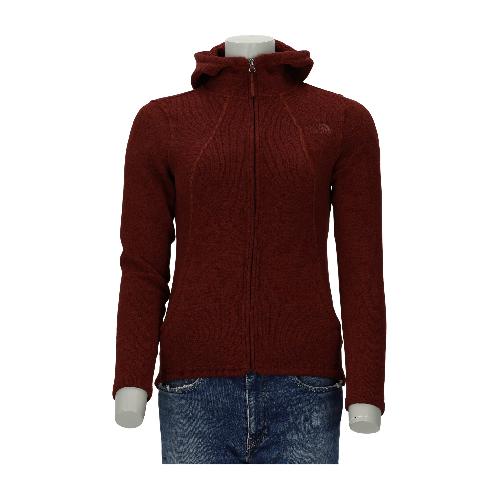 The North Face Veste polaire Crescent Full Zip Hoodie Coupe ajustée Femme Taille S Bordeaux