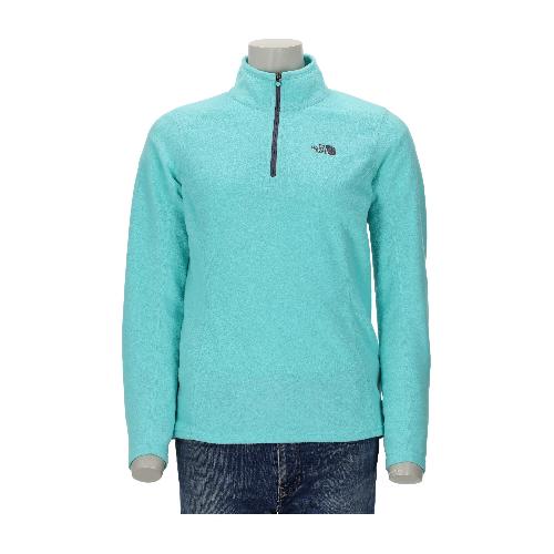 The North Face Pull polaire Glacier 1/4 Zip Coupe ajustée Femme Taille M Turquoise