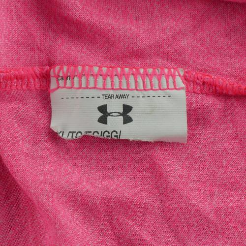 Fitness / Cardio training - Under Armour T-shirt Grand logo UA Coupe standard Col rond Femme Taille M Rose - photo 7