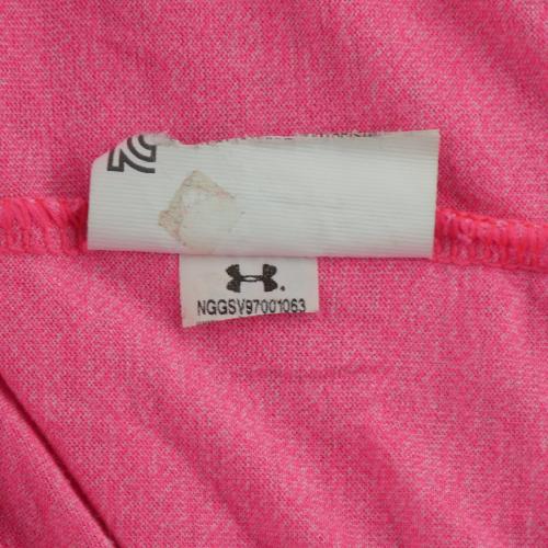 Fitness / Cardio training - Under Armour T-shirt Grand logo UA Coupe standard Col rond Femme Taille M Rose - photo 7