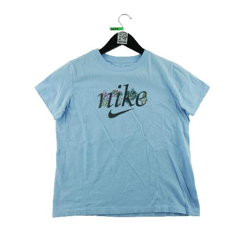 Nike T-shirt manches courtes The Tee floral BV2533 Coupe standard Col rond Femme Taille XL