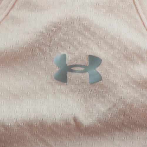 Fitness / Cardio training - Under Armour Débardeurs HeatGear Racer Tank Coupe ajustée Dos nageur Femme Taille S Rose - photo 4