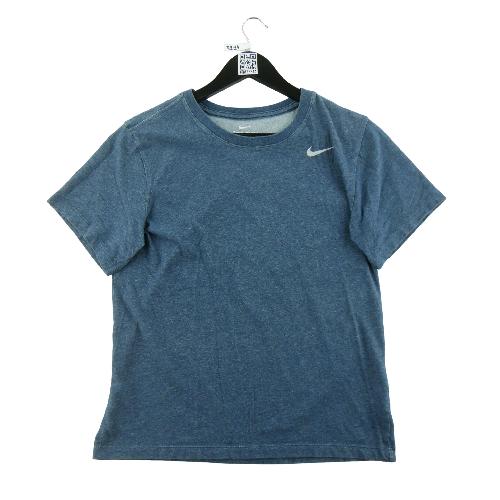 Nike T-shirt Dri-Fit Coupe standard Jersey coton-polyester Homme Taille S Marine