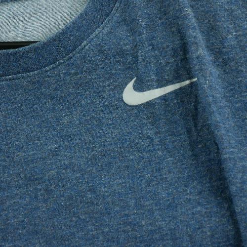 Fitness / Cardio training - Nike T-shirt Dri-Fit Coupe standard Jersey coton-polyester Homme Taille S Marine - photo 8