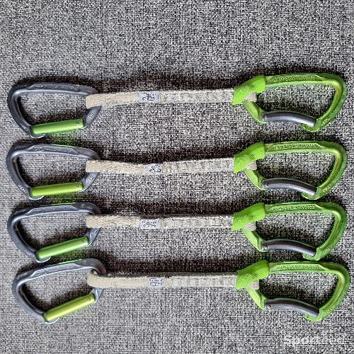 Climbing technology - dégaines LIME SET DYNEEMA x4