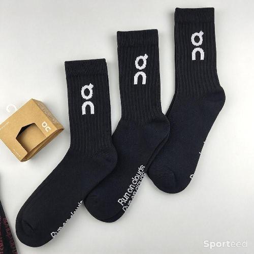 Chaussettes noir x3