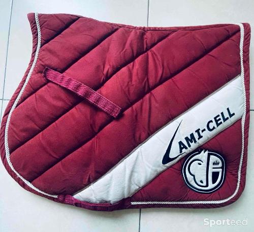Tapis de selle lamicell fédération bordeaux taille full 