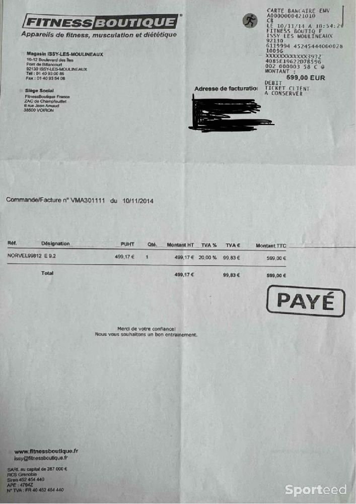 Fitness / Cardio training - Vélo Elliptique Norditrack E9.2 - photo 5