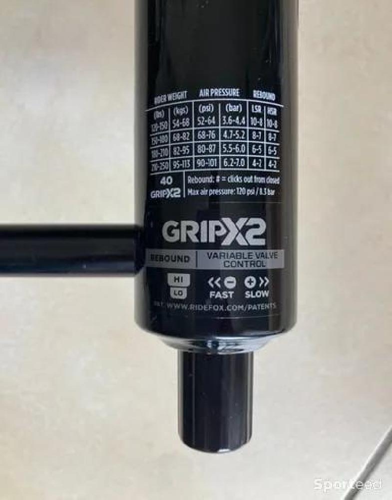 Vélo tout terrain - VTT - Fourche DH FOX FACTORY 40 Float 29 - photo 4