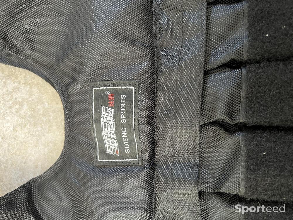 Musculation - Gilet lesté de 16kg modulable et confortable  - photo 2