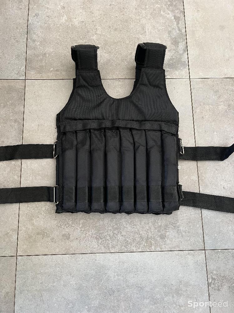 Musculation - Gilet lesté de 16kg modulable et confortable  - photo 3