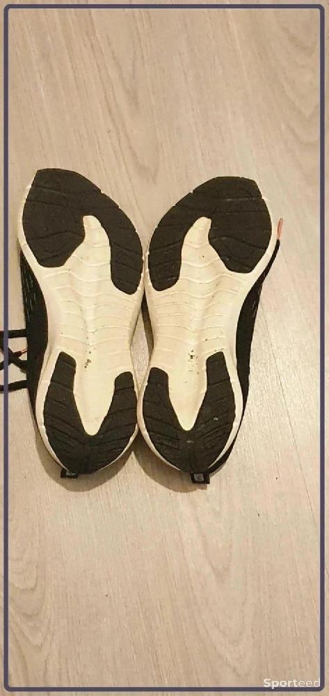 Course à pied route - Chaussures de running noir et orange femme taille 40 kalenji domyos - photo 3