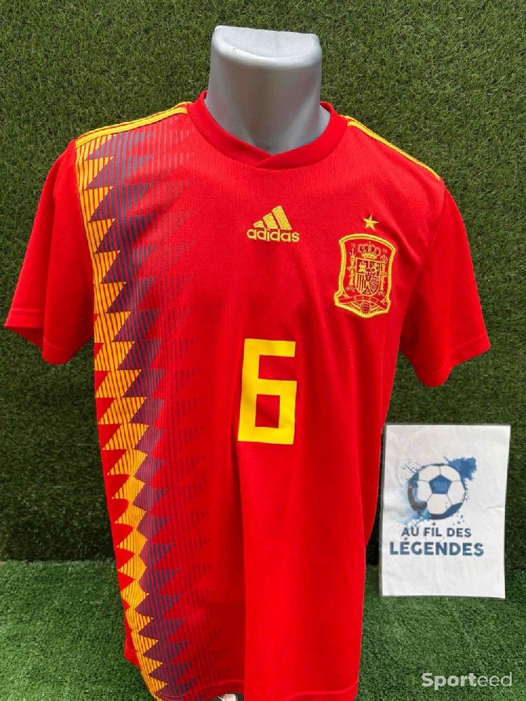 Football - Maillot iniesta Espagne  - photo 2