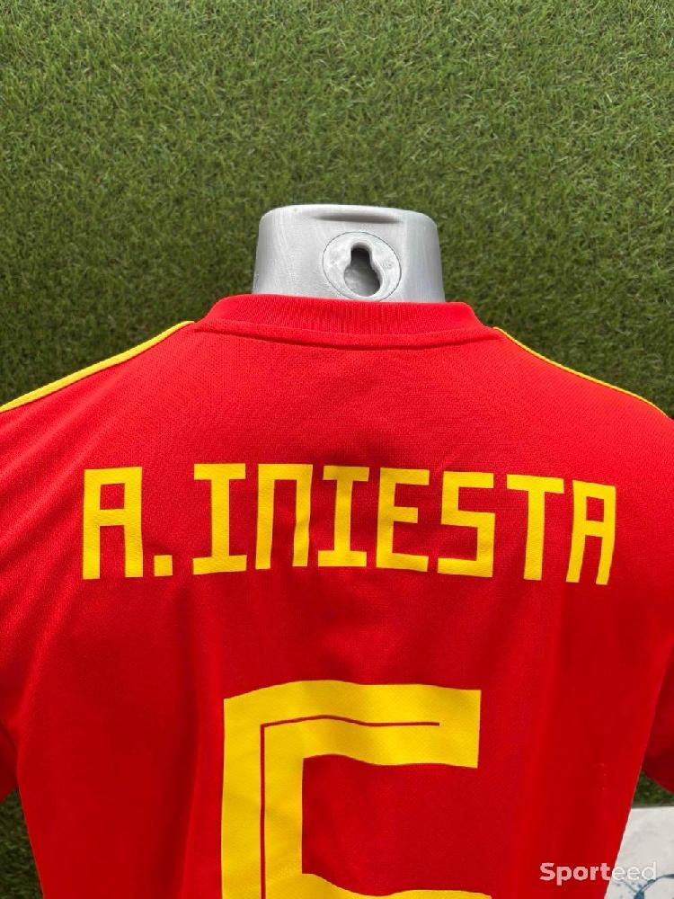 Football - Maillot iniesta Espagne  - photo 4