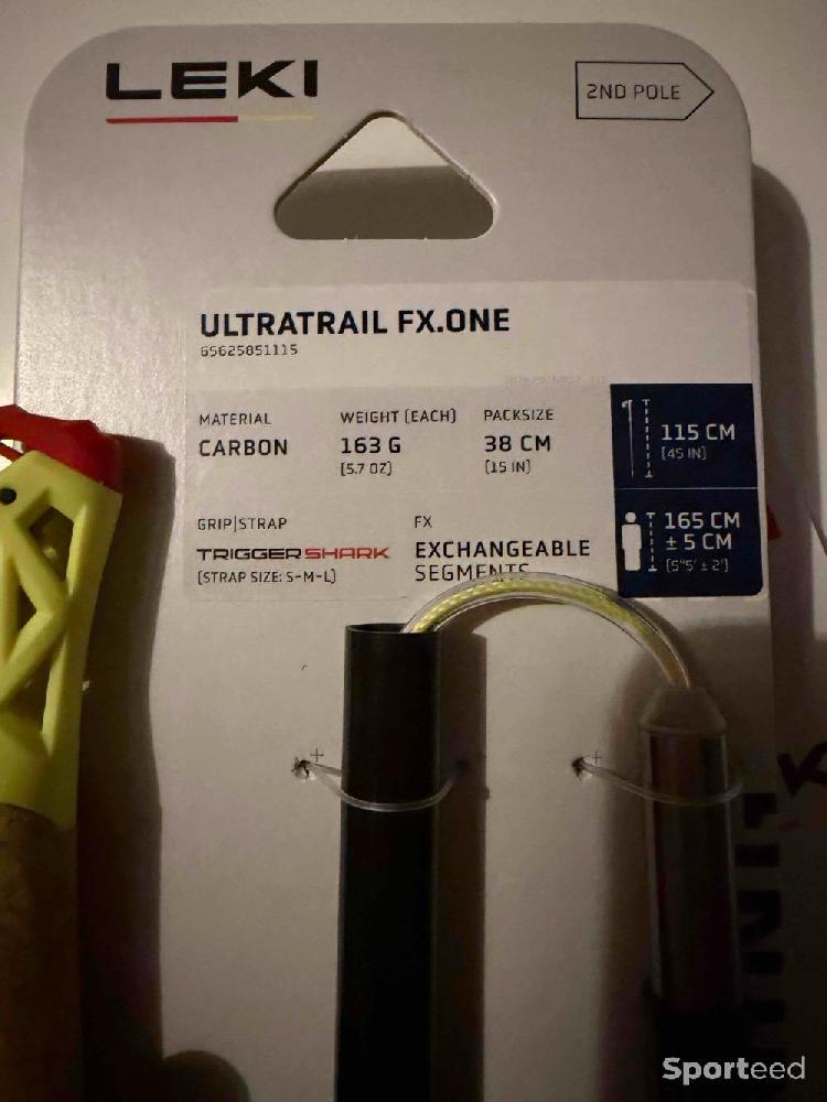 Course à pied trail - Bâton Trail Leki  - photo 2