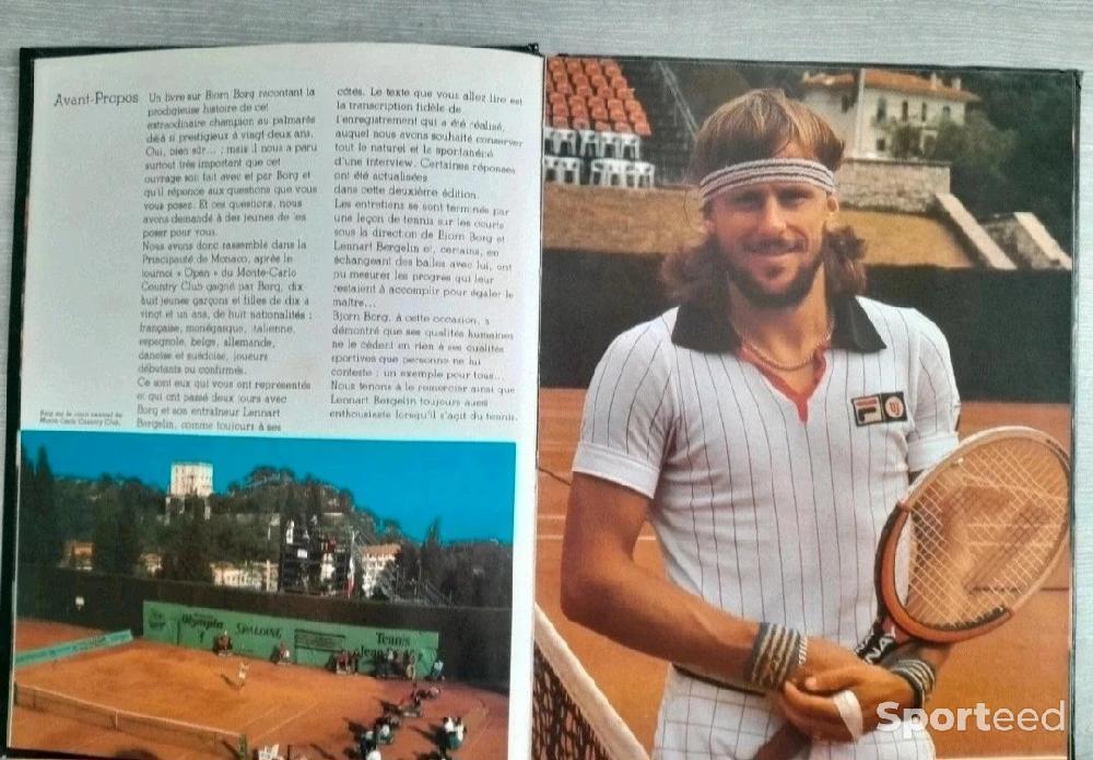 Librairie du sportif - Livre tennis, Borg  - photo 3