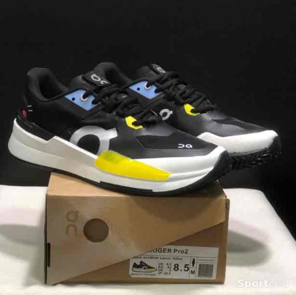 Tennis - The Roger Pro 2 : noire jaune  - photo 1
