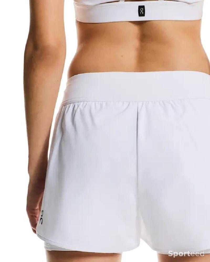 Tennis - Short On-running : blanc - photo 3