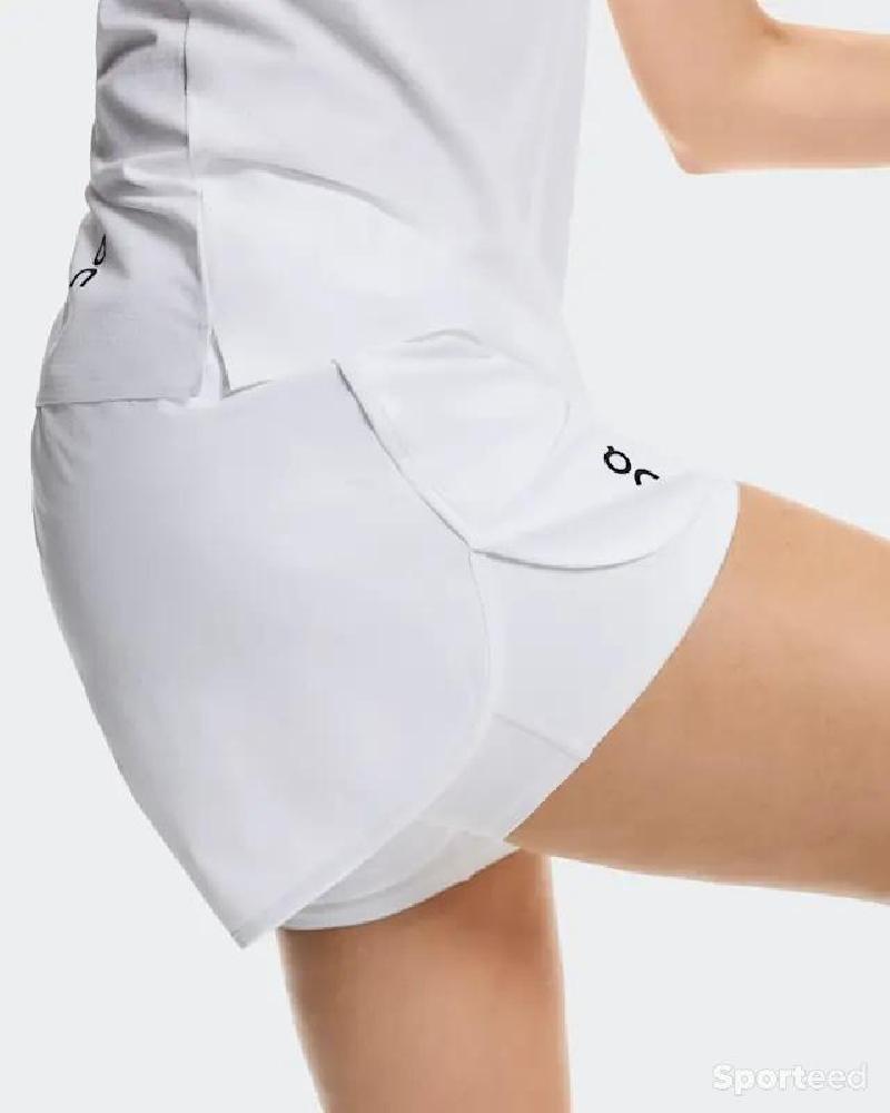 Tennis - Short On-running : blanc - photo 4