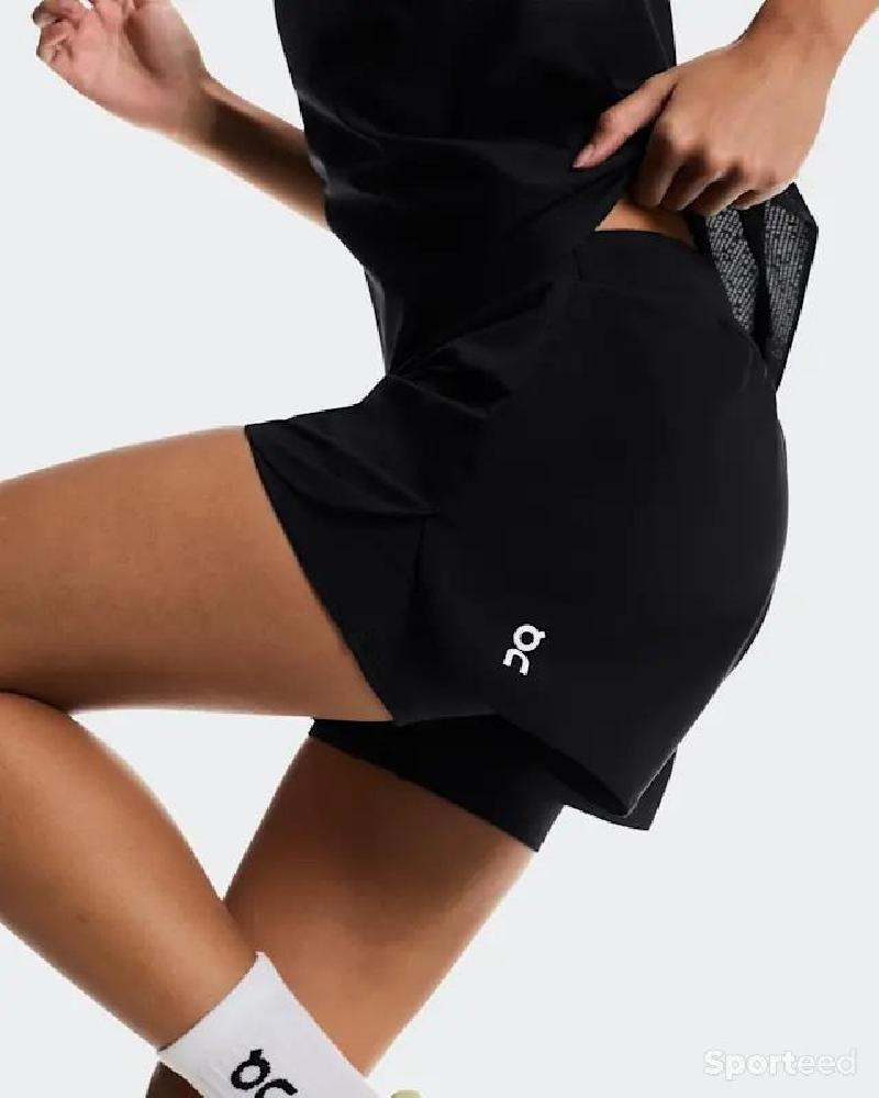 Tennis - Short On-running : Noir - photo 5