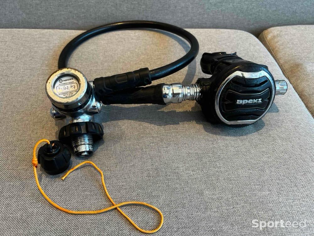 Plongée sous marine - Détendeur Apeks XTX200 DIN avec Rotule - Révisé (Fiche fournie) - photo 1