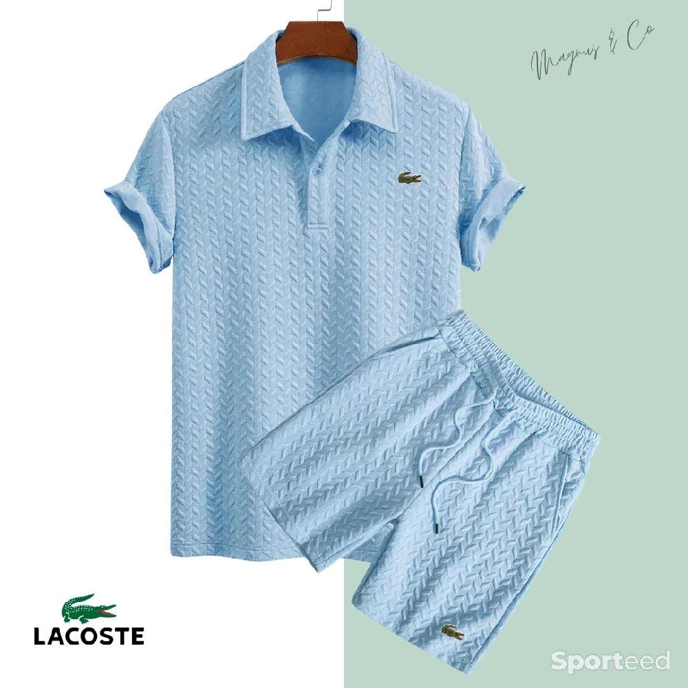 Tennis - Ensemble Lacoste : Bleu clair - photo 1