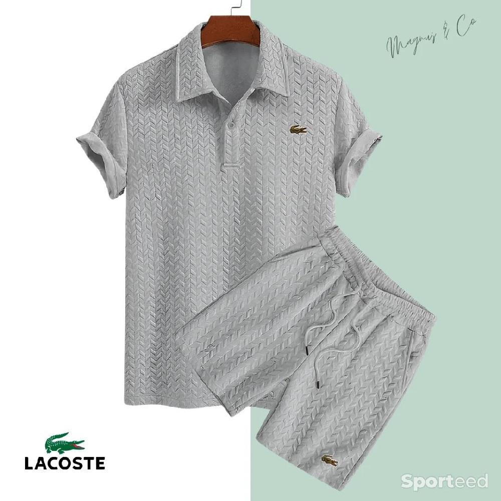 Tennis - Ensemble Lacoste : Gris - photo 1