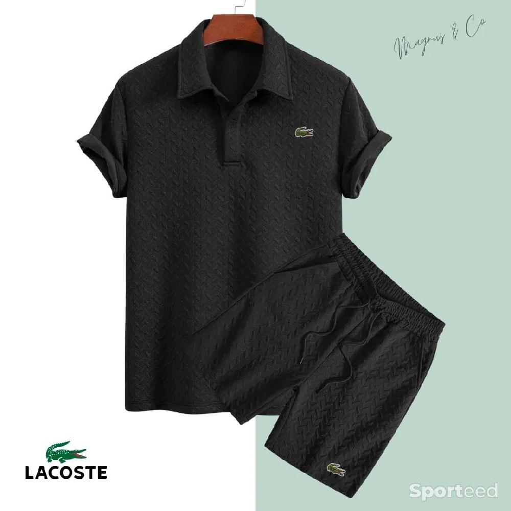 Tennis - Ensemble Lacoste : Noir - photo 1