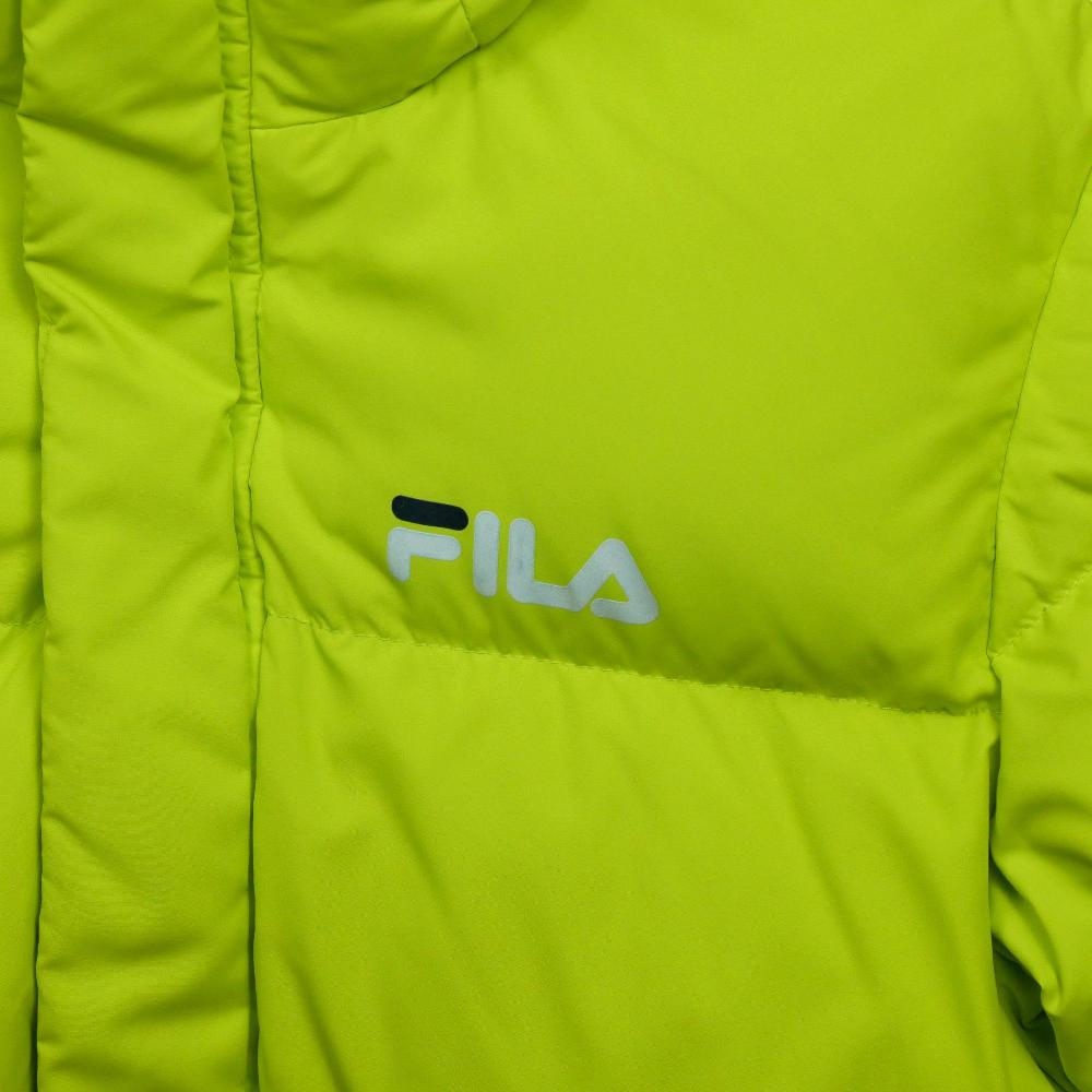 Fitness / Cardio training - Fila Doudoune Snow Time Sport  Femme Taille XS Jaune Fluo #QWE2300 - photo 6