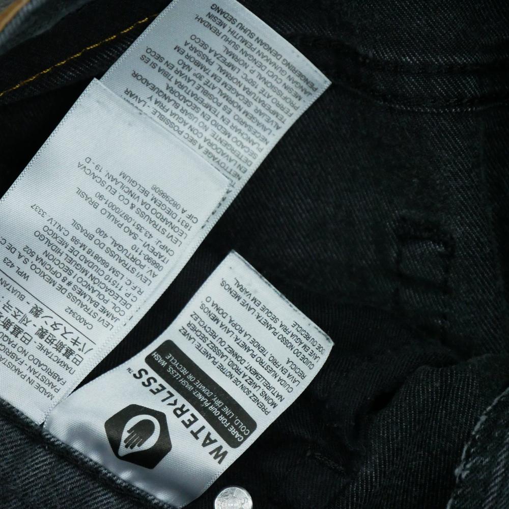 Sportswear - Levi Strauss Jean Levis 502 Taille W29/L32 Homme Gris #QWE3014 - photo 8