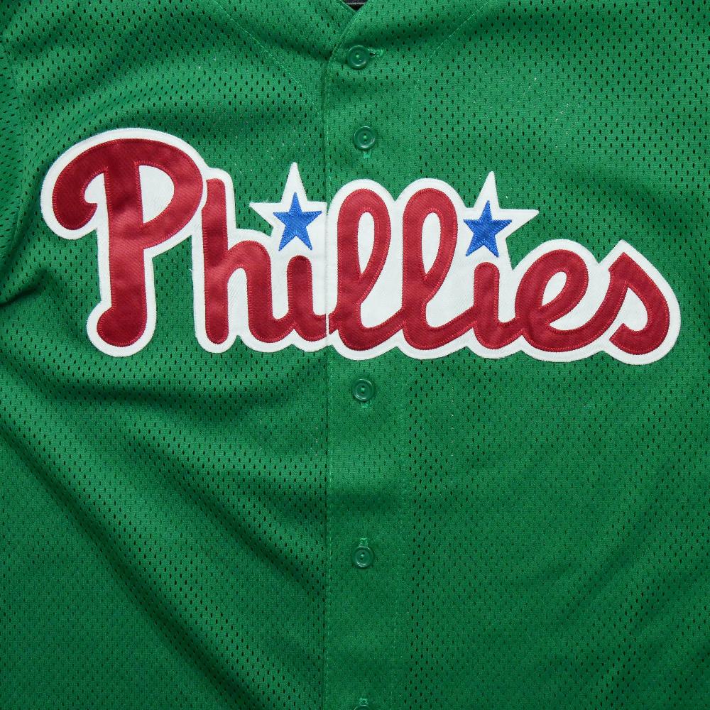 Baseball - Majestic Maillot MLB Philadelphie Phillies Ryan Howard #6 St Patrick's Day Rare Taille M #QWE0564 - photo 3
