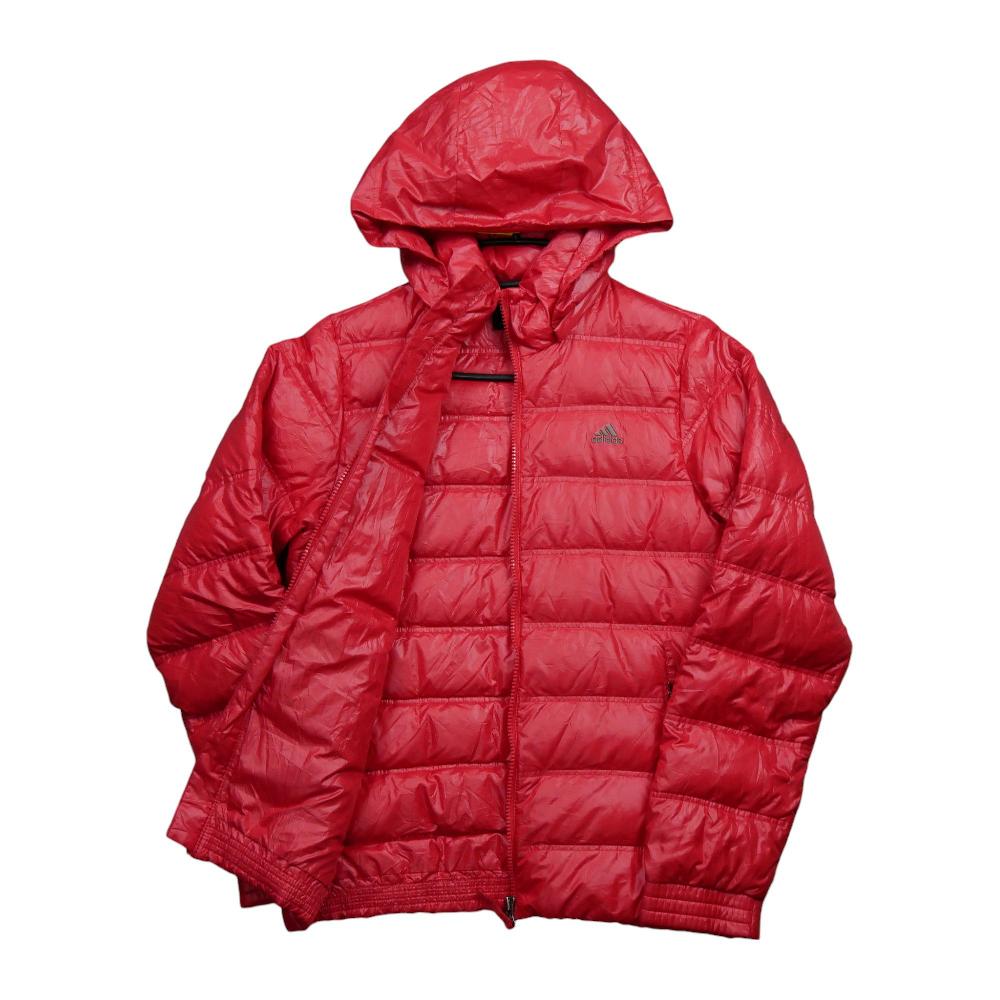 Fitness / Cardio training - Adidas Doudoune à capuche Homme Taille XS Rouge #QWE1526 - photo 3