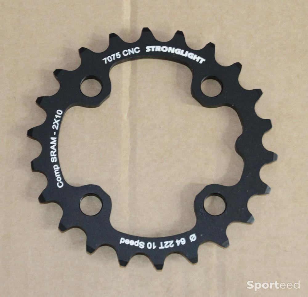 Vélo tout terrain - VTT - Plateau VTT STRONGLIGHT 22T 64mm - photo 1