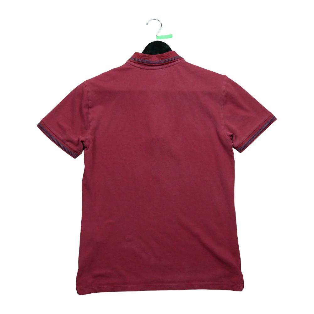 Sportswear - Armani Polo manches courtes Homme Taille S Bordeaux #QWE0012 - photo 2