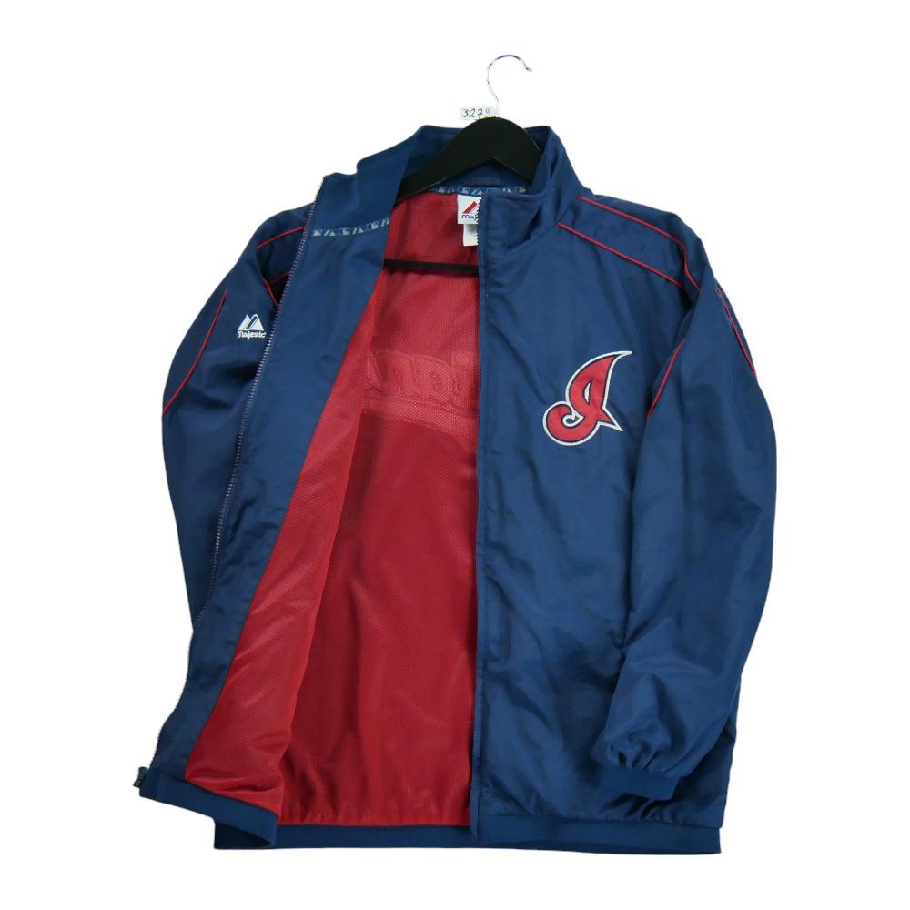 Baseball - Majestic Veste MLB Cleveland Guardians Vintage Y2K Homme Taille XS Marine #QWE3279 - photo 3