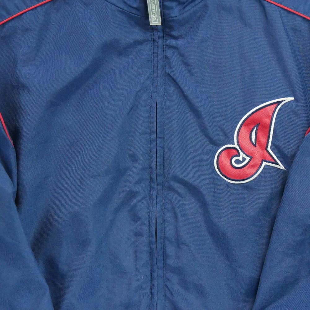 Baseball - Majestic Veste MLB Cleveland Guardians Vintage Y2K Homme Taille XS Marine #QWE3279 - photo 4