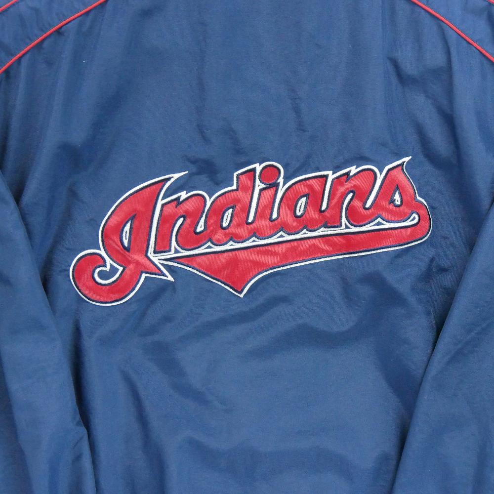 Baseball - Majestic Veste MLB Cleveland Guardians Vintage Y2K Homme Taille XS Marine #QWE3279 - photo 5