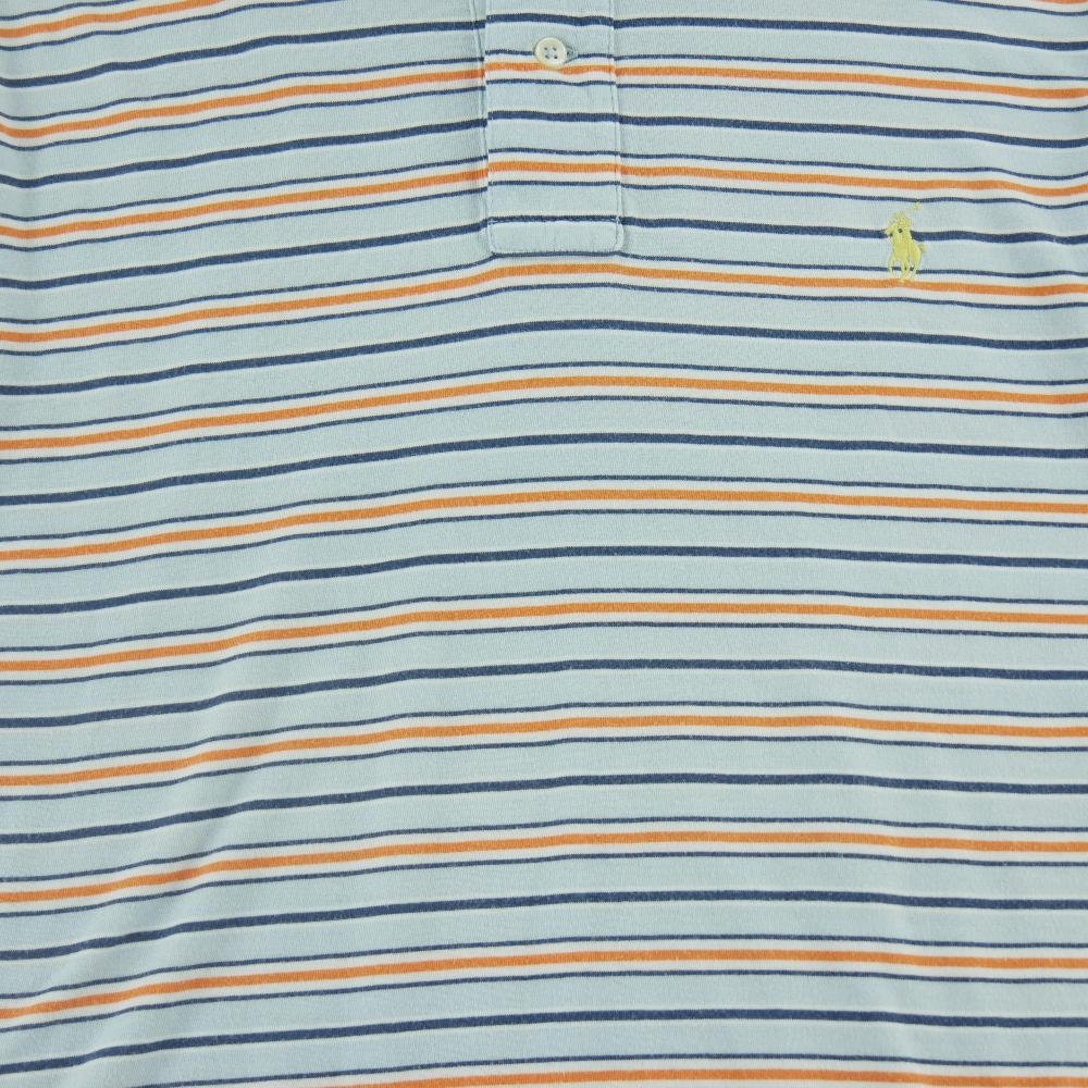 Golf - Polo Ralph Lauren Polo manches courtes Classic Fit Mesh Pony Homme Taille XL Bleu clair #QWE1165 - photo 4