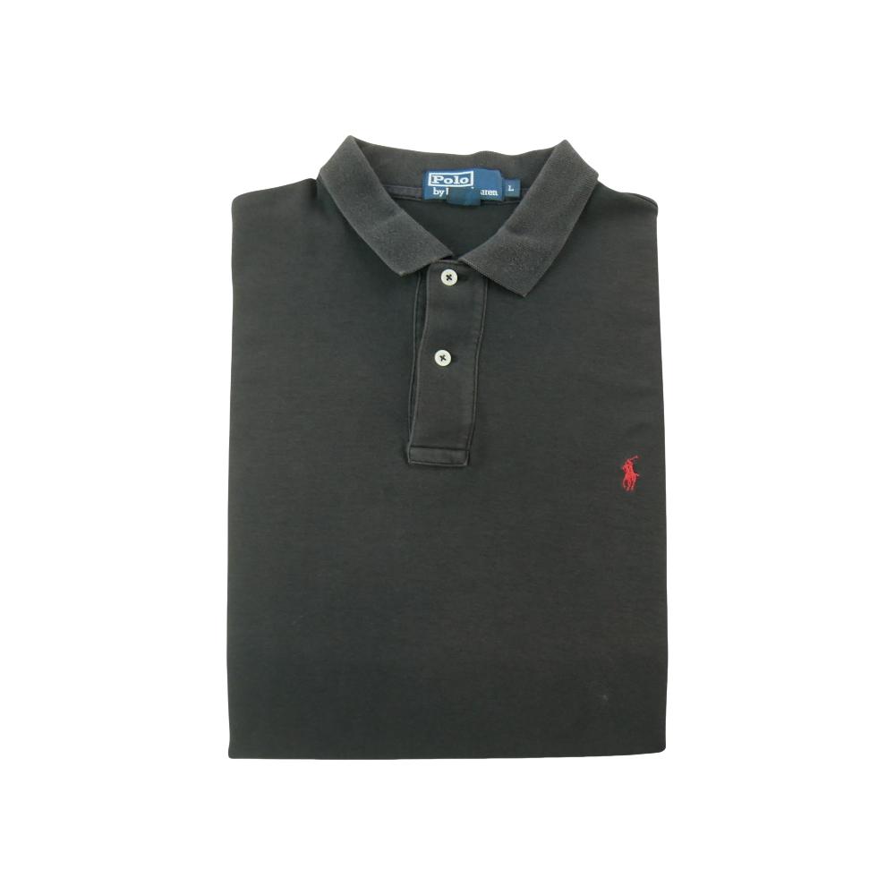 Golf - Polo Ralph Lauren Polo manches courtes Classic Fit Mesh Pony Homme Taille L Noir #QWE1497 - photo 1