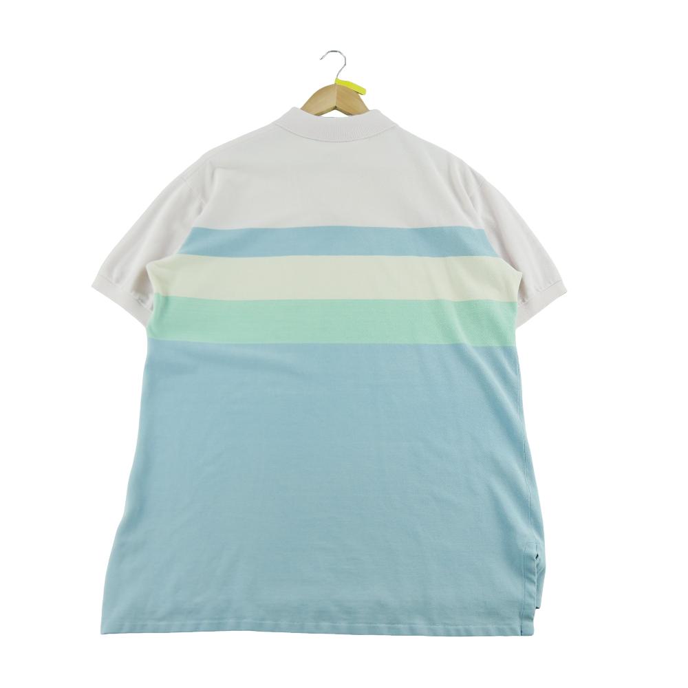Golf - Polo Ralph Lauren Polo manches courtes Vintage Y2K Made in USA Homme Taille XL Rose #QWE1513 - photo 3