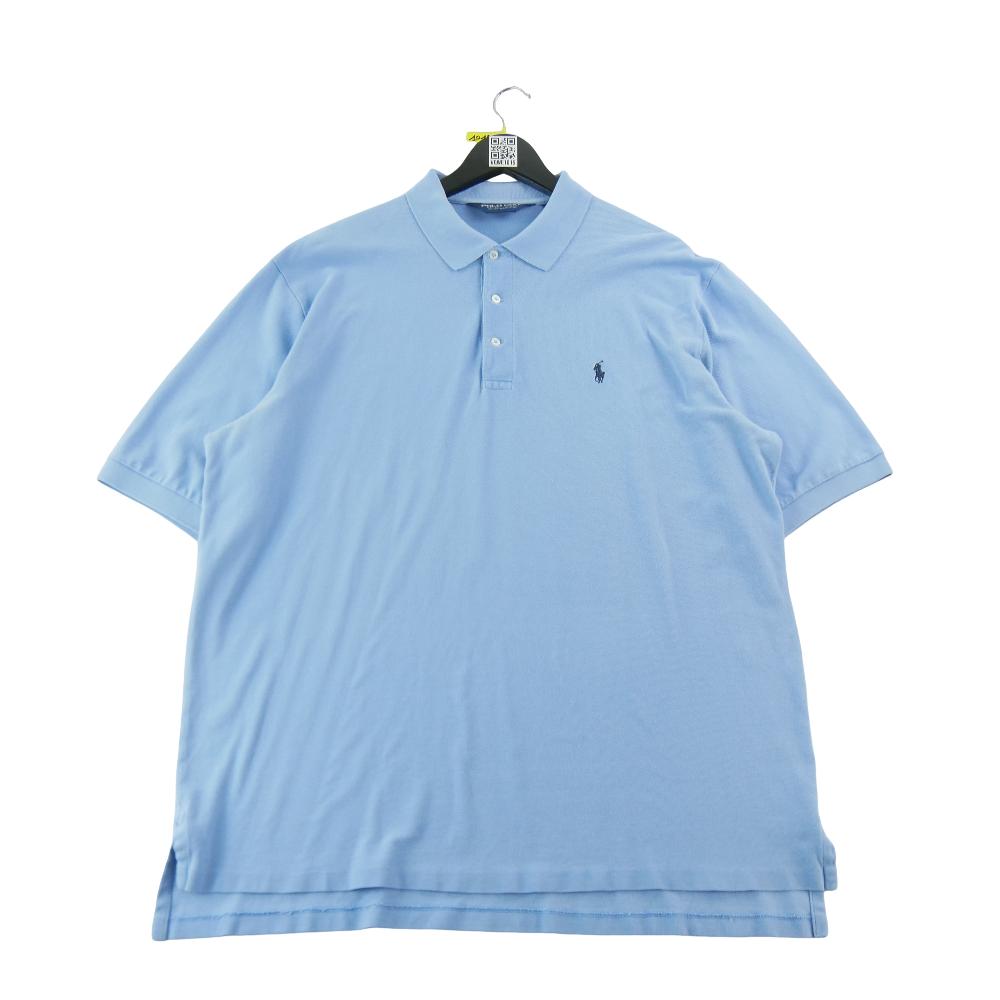 Golf - Polo Ralph Lauren Polo manches courtes Mesh Pony Golf Homme Taille XL Bleu clair #QWE1015 - photo 2