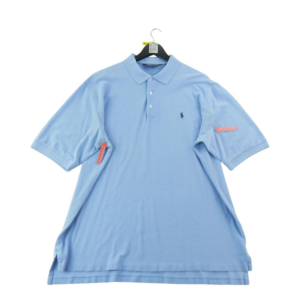 Golf - Polo Ralph Lauren Polo manches courtes Mesh Pony Golf Homme Taille XL Bleu clair #QWE1015 - photo 6