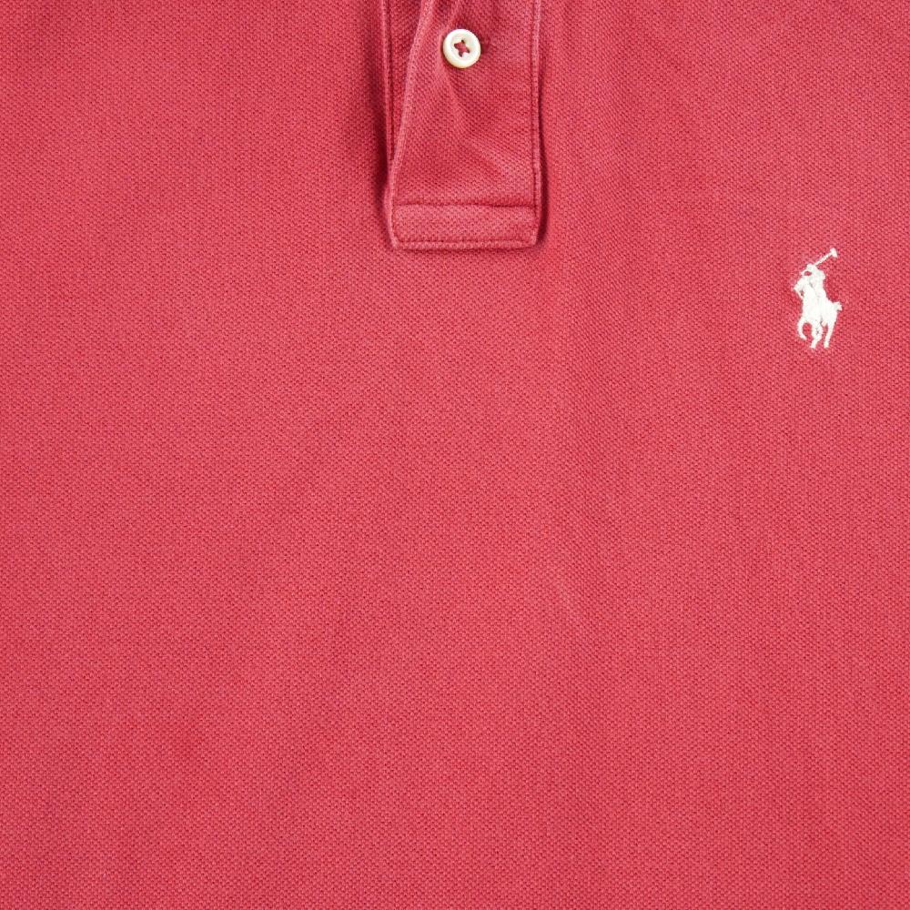 Golf - Polo Ralph Lauren Polo manches courtes Classic Fit Mesh Pony Homme Taille M Rouge #QWE1430 - photo 4