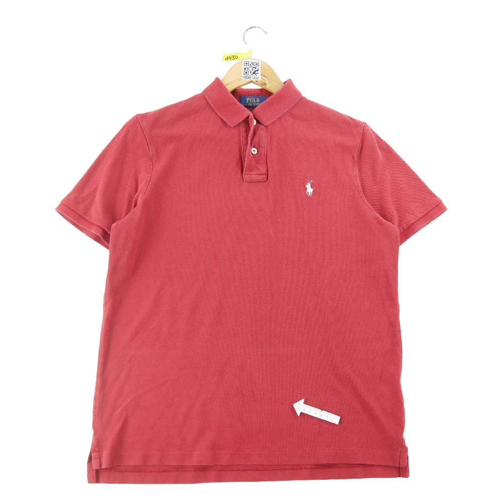 Golf - Polo Ralph Lauren Polo manches courtes Classic Fit Mesh Pony Homme Taille M Rouge #QWE1430 - photo 6