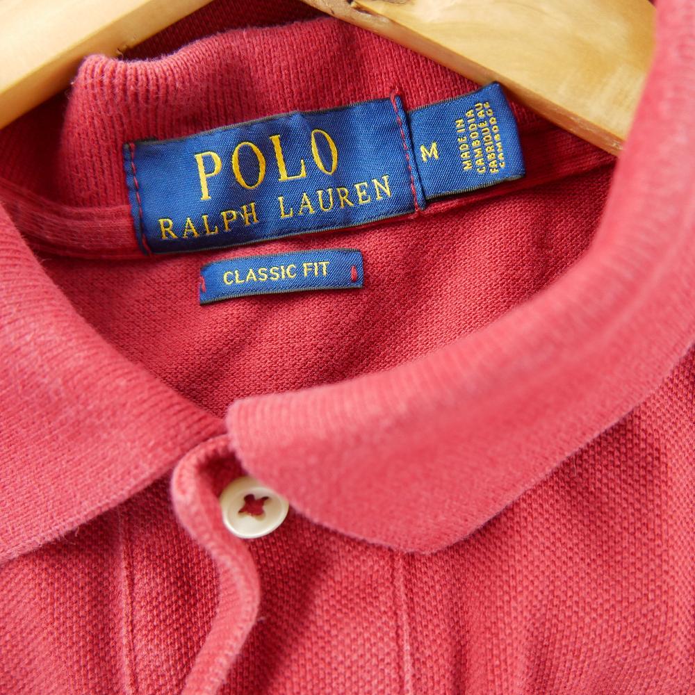 Golf - Polo Ralph Lauren Polo manches courtes Classic Fit Mesh Pony Homme Taille M Rouge #QWE1430 - photo 8