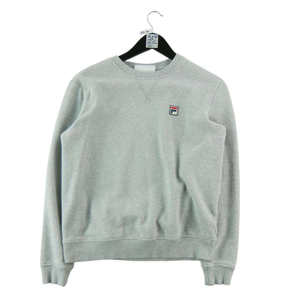 Fitness / Cardio training - Fila Pull Pozzi Crew Neck Y2K Vintage Homme Taille S Gris #QWE3317 - photo 1