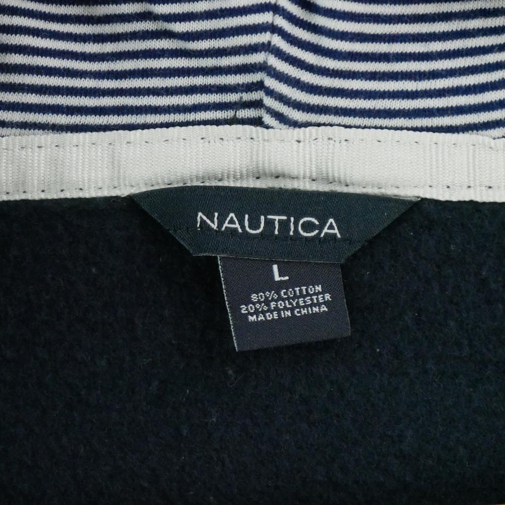 Fitness / Cardio training - Nautica Sweat à capuche Full-Zip Signature Logo Marinière Femme Taille L Marine #QWE3891 - photo 6