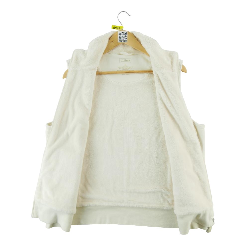 Randonnée / Trek - L.L.Bean Veste polaire Vintage Y2K Femme Taille XL Beige #QWE1493 - photo 3