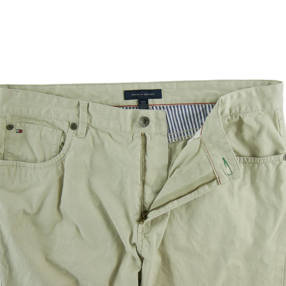 Golf - Tommy Hilfiger Pantalon chino Taille W38/L32 Homme Beige #QWE1428 - photo 4